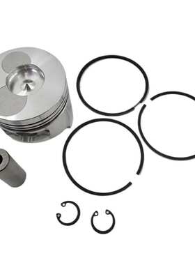 单缸风冷柴油发电机配件186FA微耕活塞环活塞销卡簧四件套