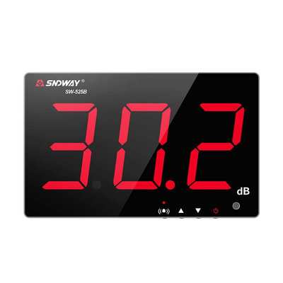壁挂式分贝仪噪音计 测量噪音仪噪声音量测试SW-525A/525B