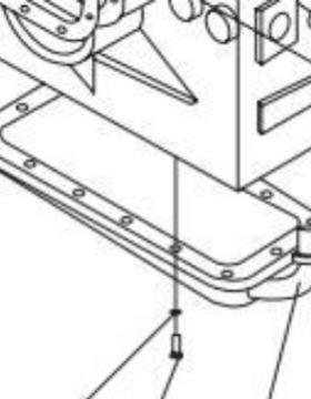山推轮式装载机铲车SL50WA油底壳总成403400A