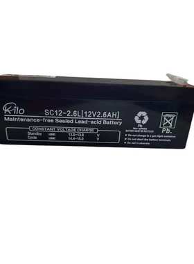 Kilo蓄电池SC12-2.6L 2.6Ah GEdatex ohmeda cardiocap监护仪电池