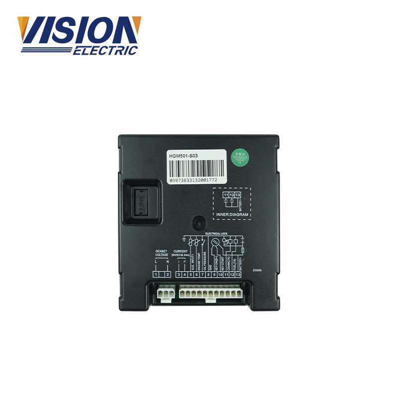 发电机零配件控制模块柴油机自启停控制面板HGM501众智控制器