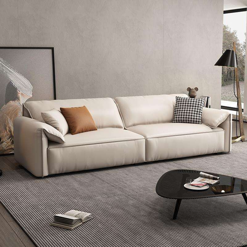 十虎耳朵baxter沙发现代简约布艺沙发客厅小户型网红豆腐块木