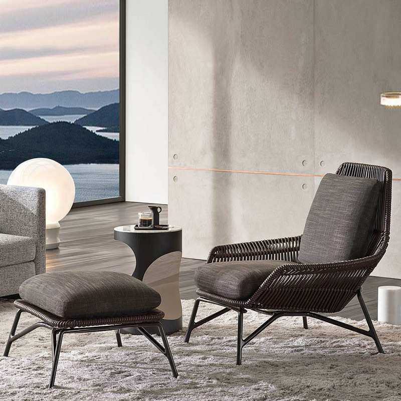 藤椅三件套户外休闲室外桌椅组合藤编单人沙发椅创意庭院阳台家具,3C数码配件,USB灯,淘宝优惠券,粉丝福利购,淘宝优惠卷