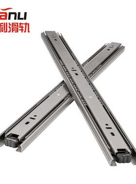 供应45宽全304不锈钢滑轨ESR-45三节不锈钢导轨IDC31抽屉轨道滑轨