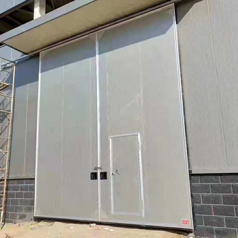 厂家现货厂房仓库平移门电动手动推拉门不锈钢工业大门工业推拉门