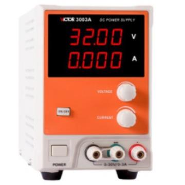 胜利仪器VC3003A/VC3005A/VC3010A直流稳压电源开关数显电流表