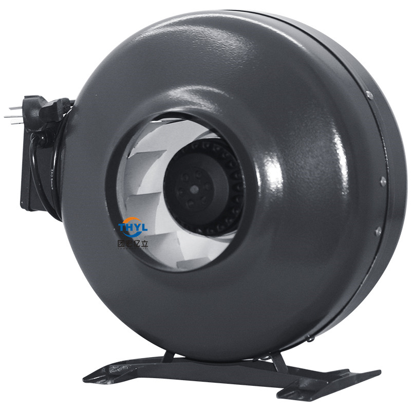 CDR2E-100/125/150/160/200/250/315铁壳系列外转子圆形管道风机