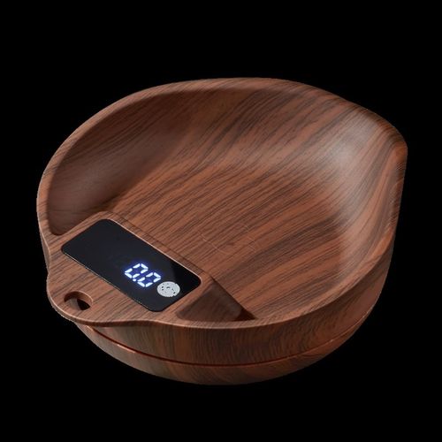 野啡咖啡电子秤豆碟 手冲数字豆碟称意式咖啡称重展示盘咖啡豆碟