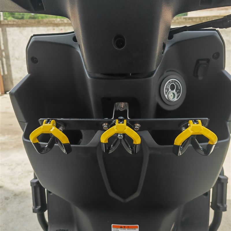 免打孔电动车前置挂钩外卖骑手挂钩