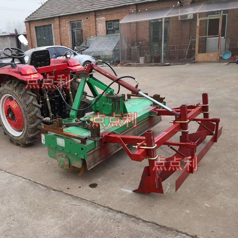 四轮起垄犁开沟开沟犁旋耕机后置犁定制非标四轮拖拉机农具