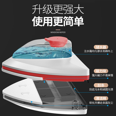 擦玻璃神器擦窗家用双面高层双层窗外窗户器清洁家政专用工具刮刷