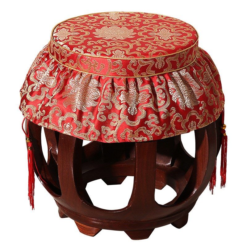 中式圆形坐垫红木鼓凳榻榻米椅子垫圈椅蒲团圆垫凳垫海绵厂家直销