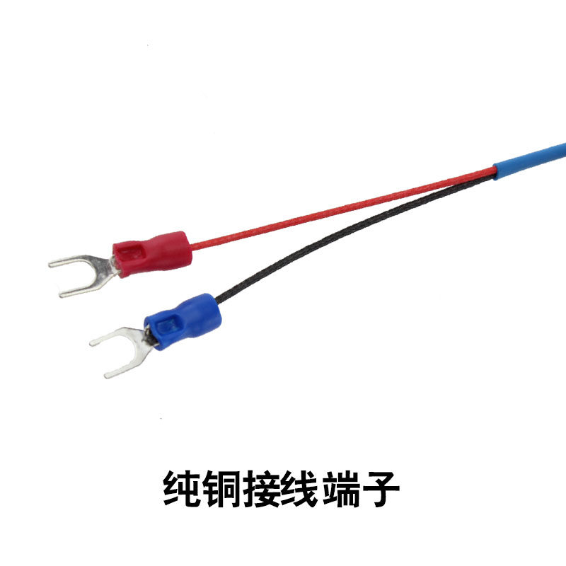 螺钉式e k型热电偶M6电热温度传感器加长线温控测温高温耐磨探头