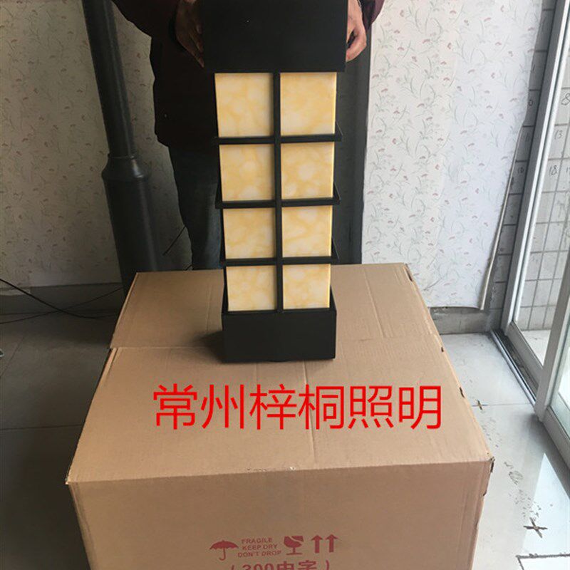 仿云石灯大堂酒店别墅墙壁迎宾灯户外欧式壁灯高档室外仿古灯