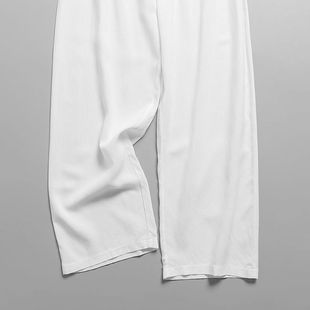 男童汉服裤中国风内搭纯棉打底裤儿童四季白色松紧带女童衬裙衬裤