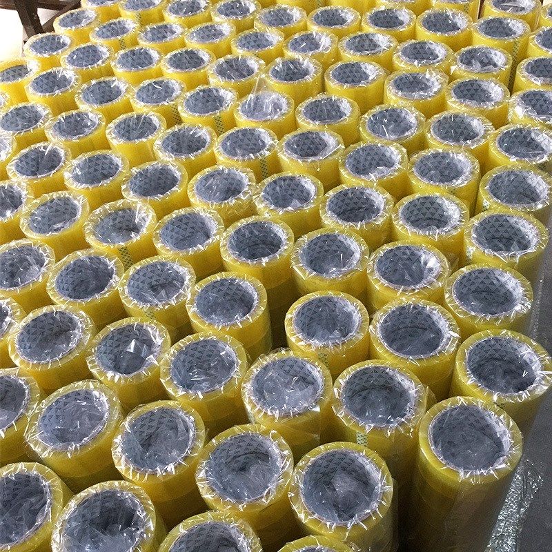 物流缠绕快递打包封装胶带45mm快递封箱缠绕胶带封箱胶带透明胶带