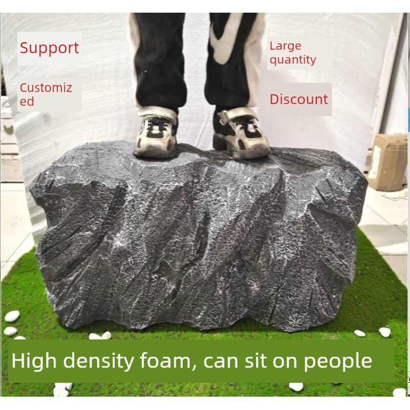 模拟假石高密度泡沫石假山造景摄影婚礼舞台摄影道具假石
