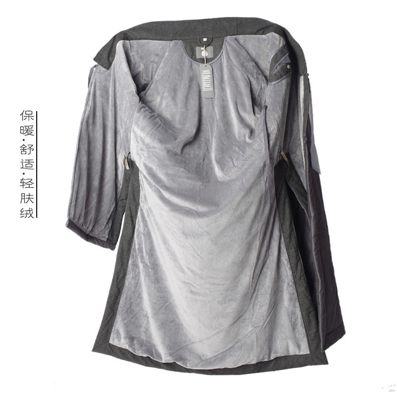 冬季长褂防风抗寒保暖大褂僧服装出家和尚冬款加厚绒棉袄棉服马甲