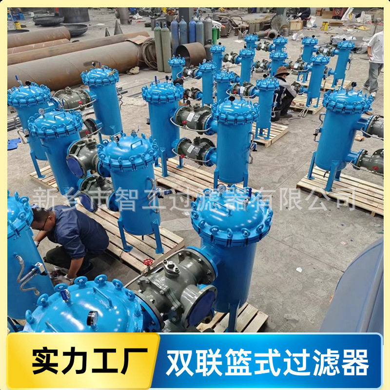 不锈钢双联切换水用过滤器