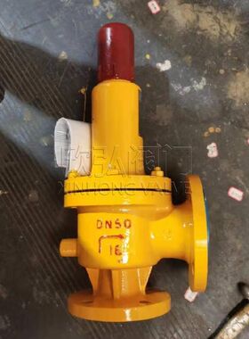 WA42F46波纹管衬氟安全阀 抗硫 美标 整定 法兰 欣弘阀门