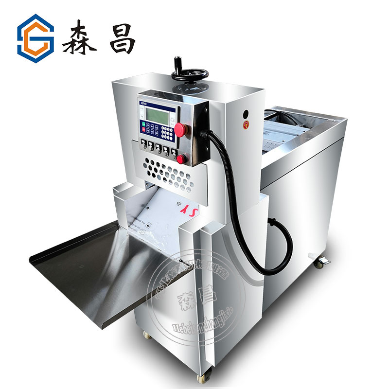 肥牛切卷机数控牛羊肉切片机商用全自动冻肉切片设备刨片机