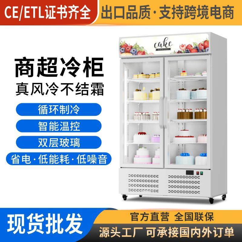 便利店冰箱饮料展示柜冰柜超市冷藏柜一级能效节能冰柜商用
