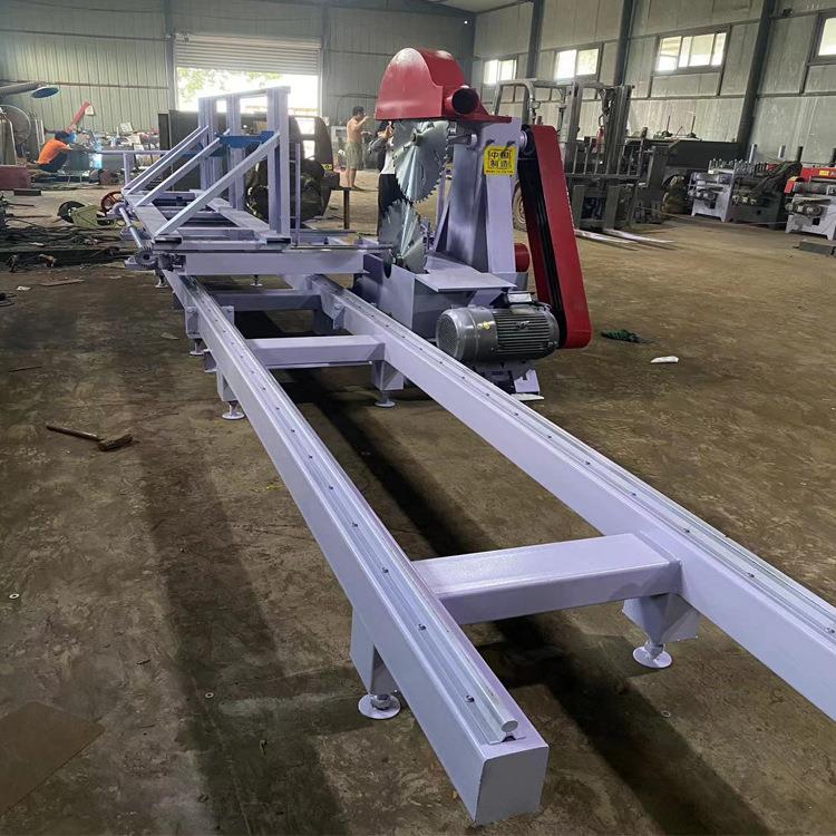 全自动推台锯 精密设备 圆木开片机 简易多片锯 厂家配件