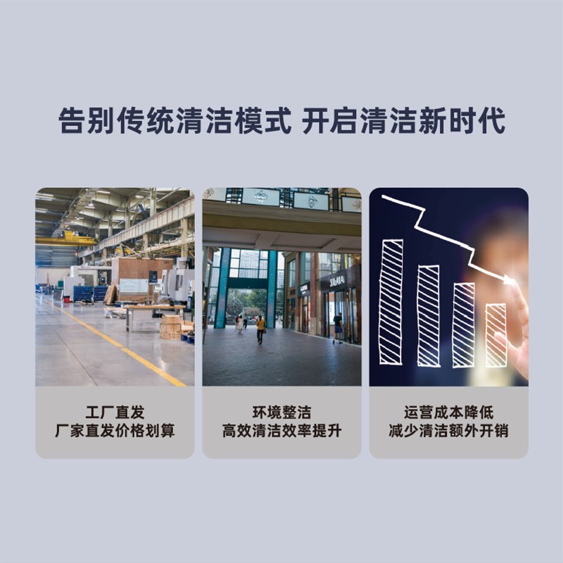 手推式洗地机商用电动扫地拖地清扫工厂工业车间用物业地洗机地库