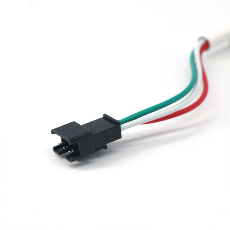 LED全彩灯带控制器WS2812B流光灯条控制RF迷你21键无线遥控5-24V