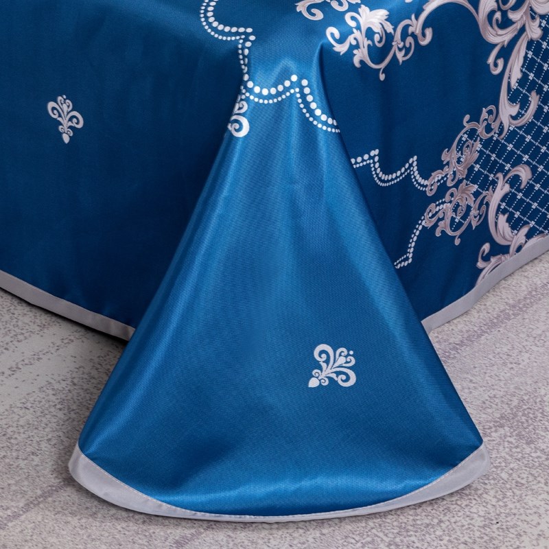 夏季冰丝凉席三件套床单款折叠空调软席子可水洗裸睡双人床上用品