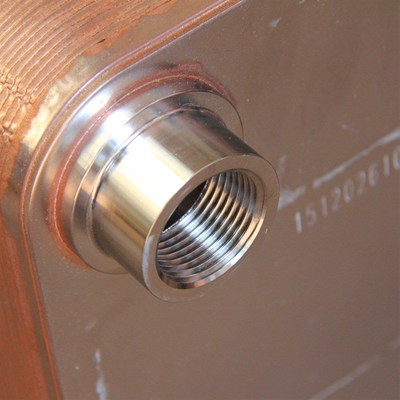 K205-NC标准型纤焊板式交换器316不锈钢钎焊板式换热器CE认证