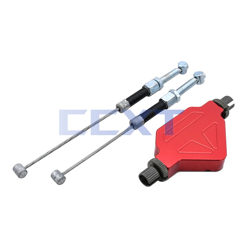 特技摩托车通用手柄盒子离合器手把配件街车跑车拉线改装省力装置