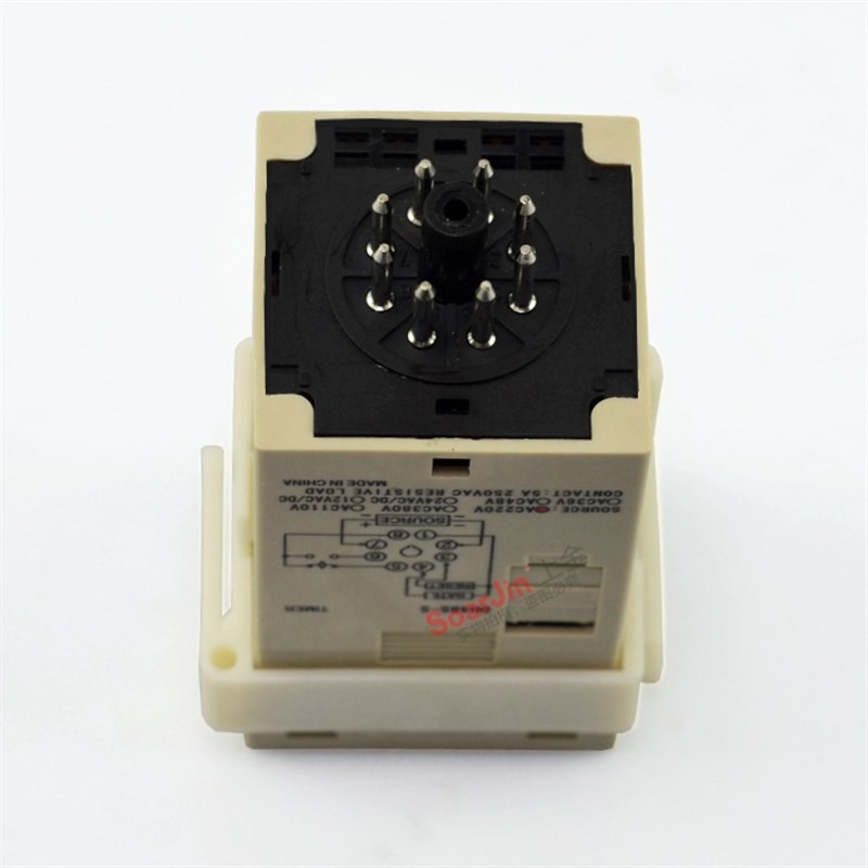 DH48S-S数显时间继电器循环控制1Z单组-2Z两路延时控制器开关H5CN