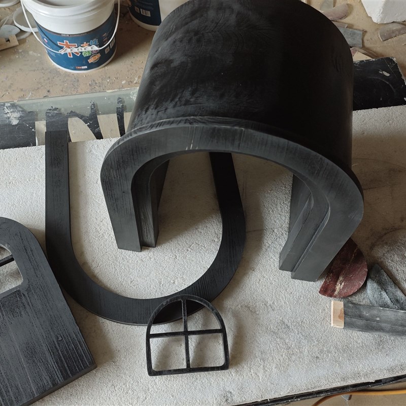 双弹簧双向开关实木喵星人汪星人门猫洞门猫咪宠物进出通道门定制