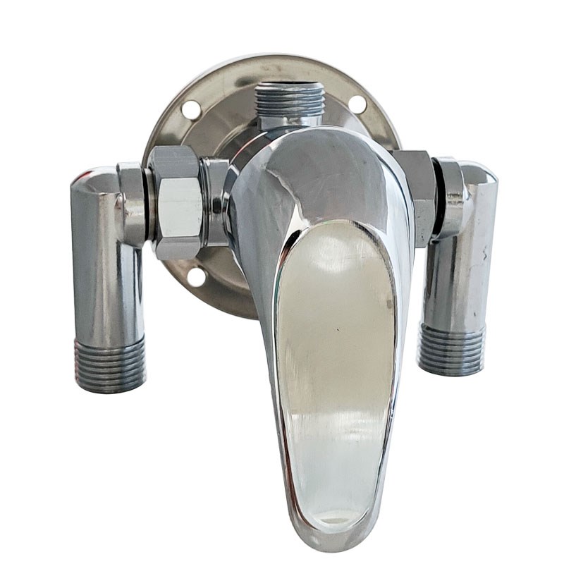 老式6分明装混水阀冷热水龙头热水器开关阀淋浴龙头混合单把双控