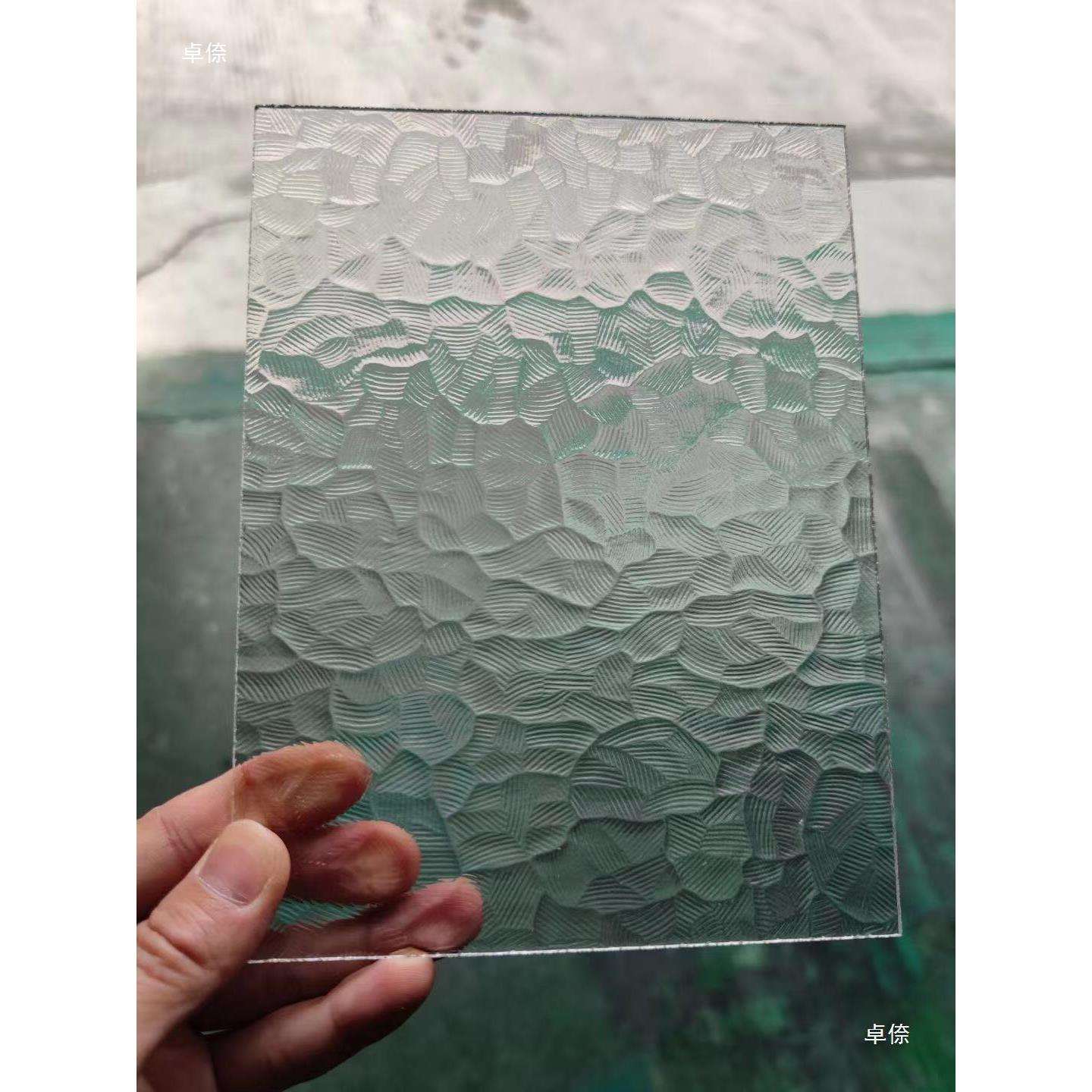 水波纹亚克力板石头纹亚克力板纹亚克力板花纹透光装饰橘皮板隔断