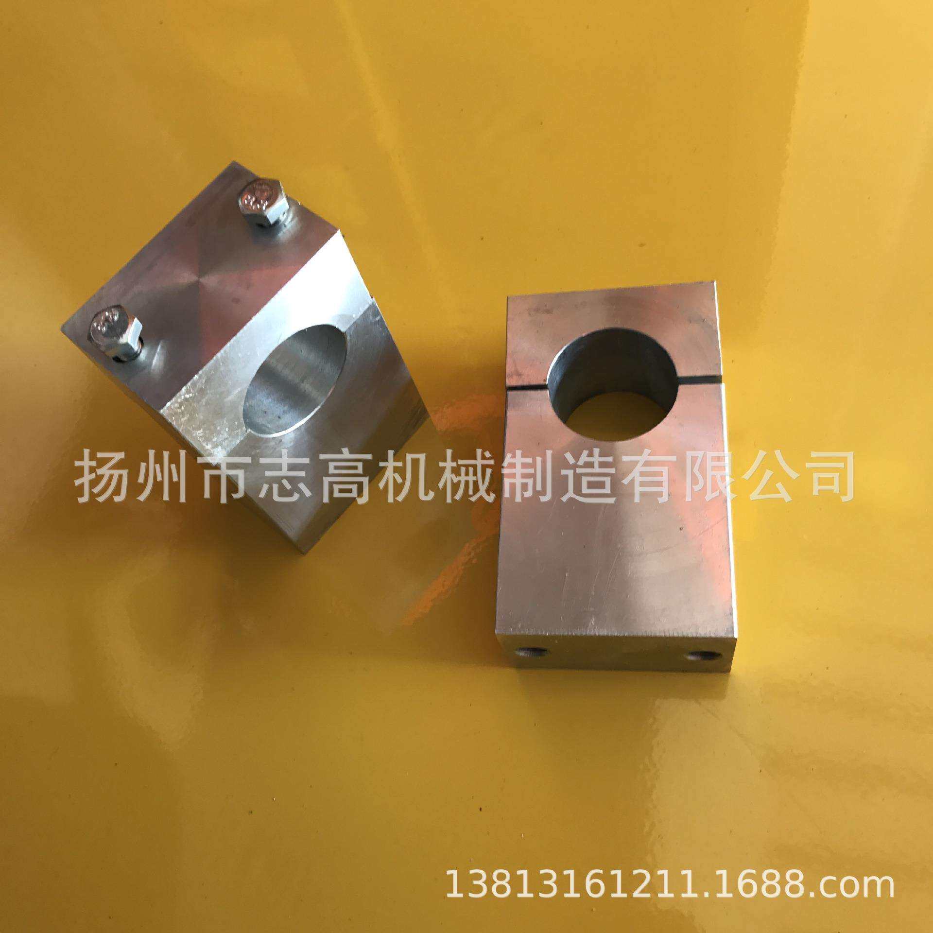 涂装升降机配件 接管32mm 不锈钢管固定夹 夹具配件 十字型夹具