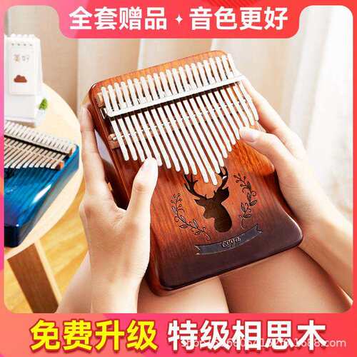 前谷卡林巴拇指琴21音现货手指琴17音单板kalimba拇指钢琴乐器