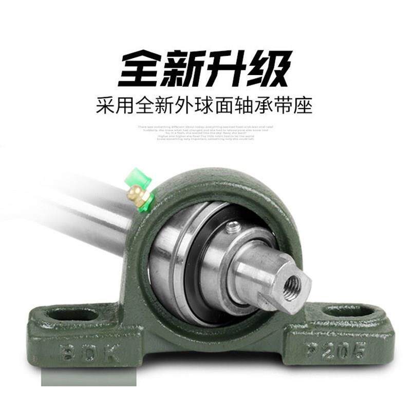 木工圆盘台锯配件主轴座传动轴承座205分体式简易台剧座总成