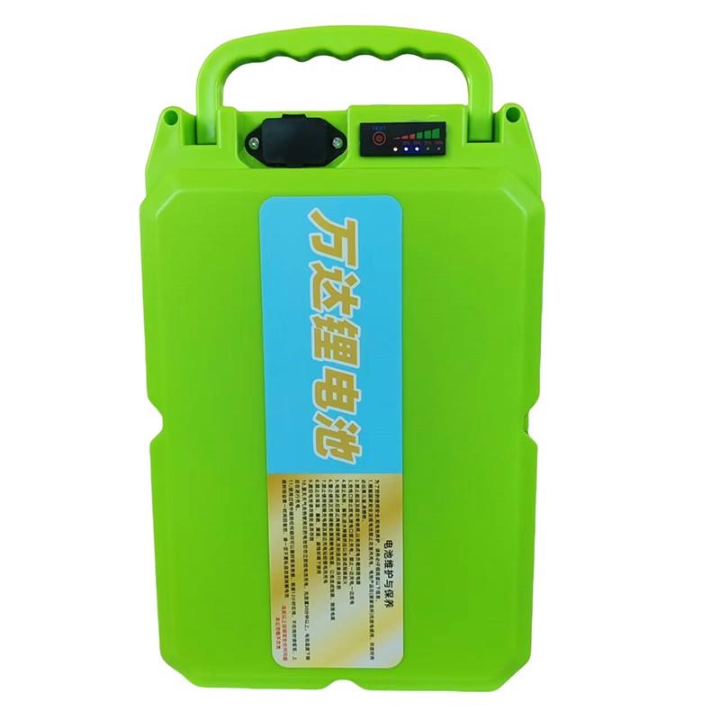 锂电池24v48V割草机剪枝采茶机抽水泵60v园林工具通用背负式电瓶