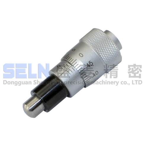 供测微头/微分头0-6.5mm千分尺圆头MT6.5-1-S型螺旋测量旋钮MCLN2
