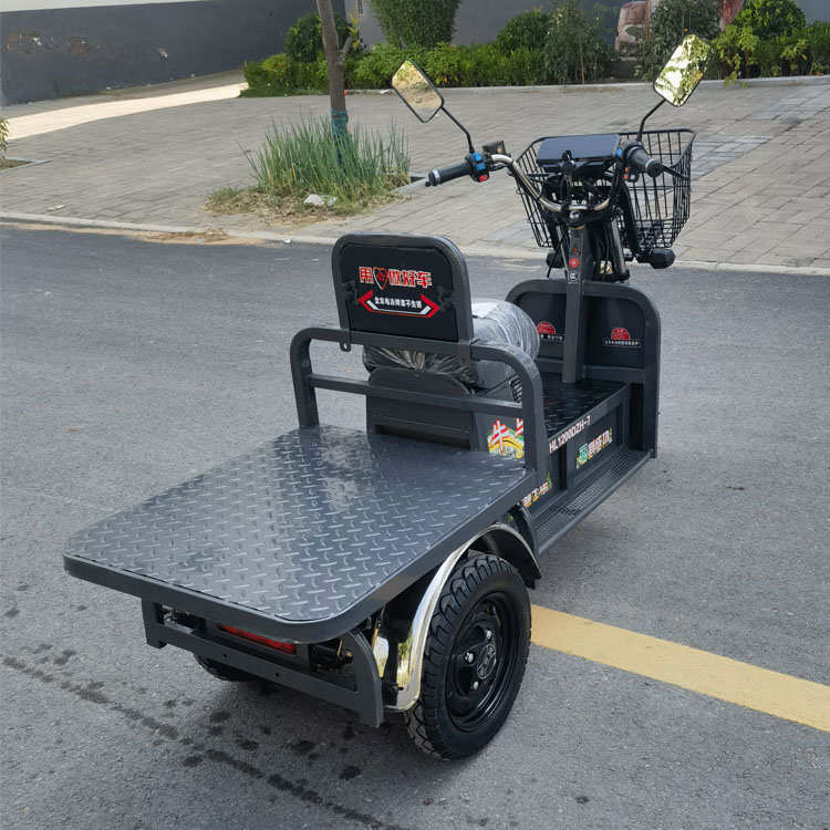 高速电动三轮车长跑电瓶代步车家用农用货车载重王拉货牛马大力