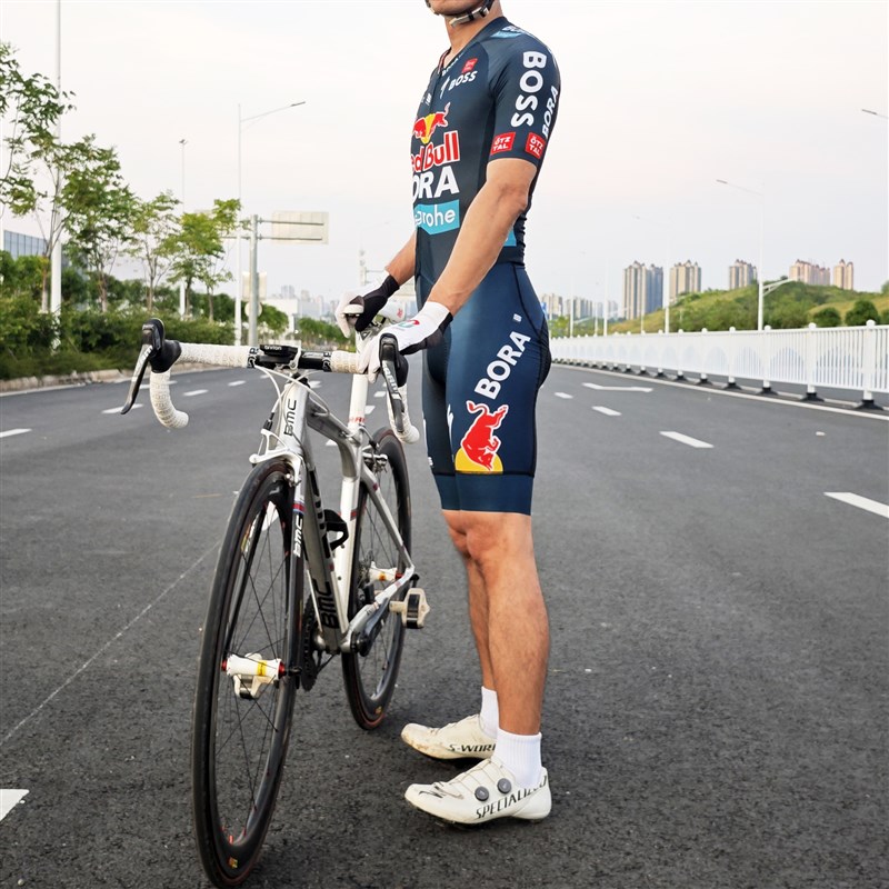 环法博拉BORA红牛车队版骑行服定制 Pro竞技款公路车连体短袖套装