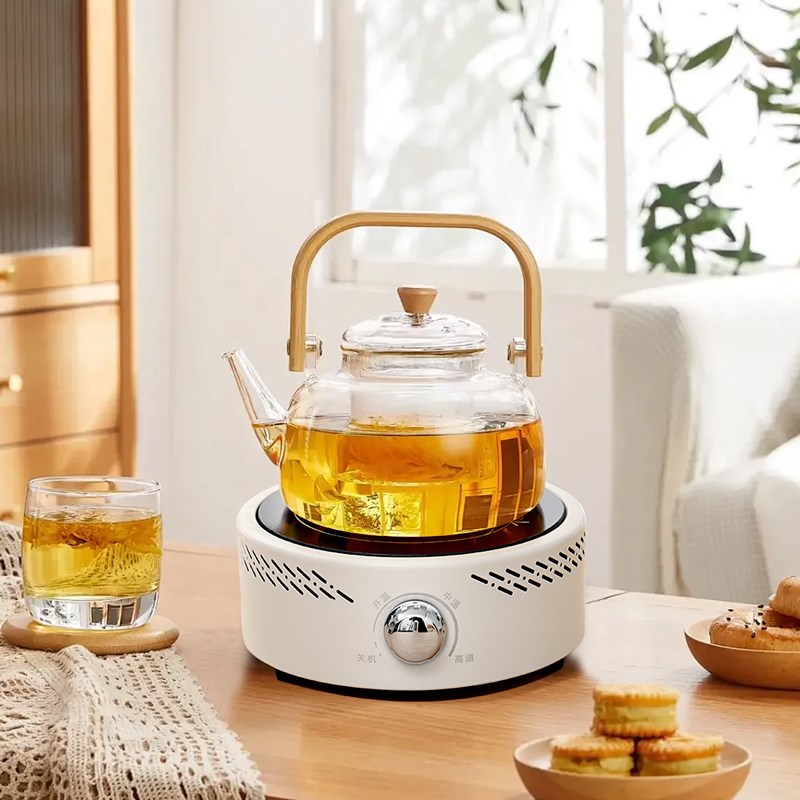 荣事达2024新款电陶炉玻璃煮茶壶烧水壶家用泡茶壶专用提梁壶茶具