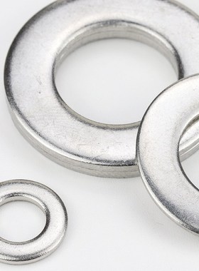304不锈钢平垫圈套装平垫片盒装跨境五金螺丝垫片混装155/620PCS