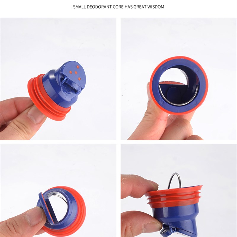 40管道防臭芯地漏改装下水道塞子通用防反味过滤虫子磁悬浮磁吸式