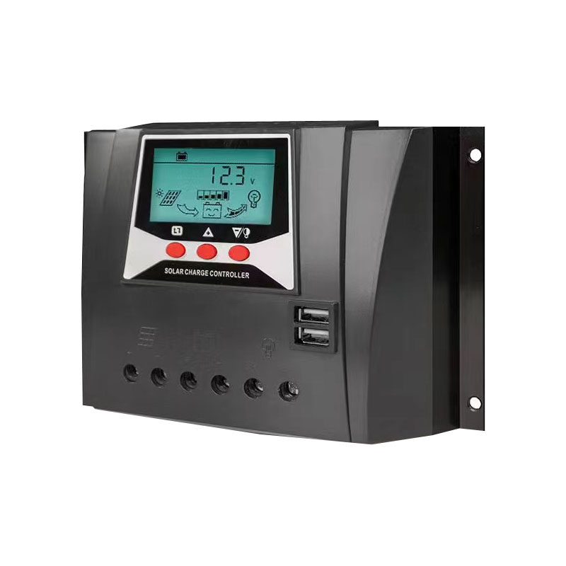 太阳能控制器60A12V24V36V48V全自动通用型光伏板充电器铁锂电池