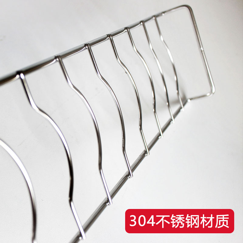 厨房消毒柜碗架放饭碗架子抽屉柜内可定制长度304不锈钢集成灶用