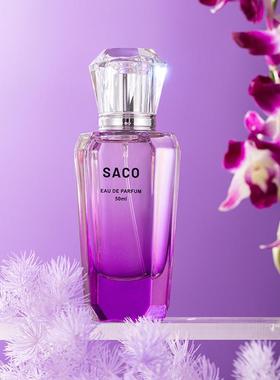网红直播SACO午夜玫瑰女士香水情人节礼物持久清新女用代发