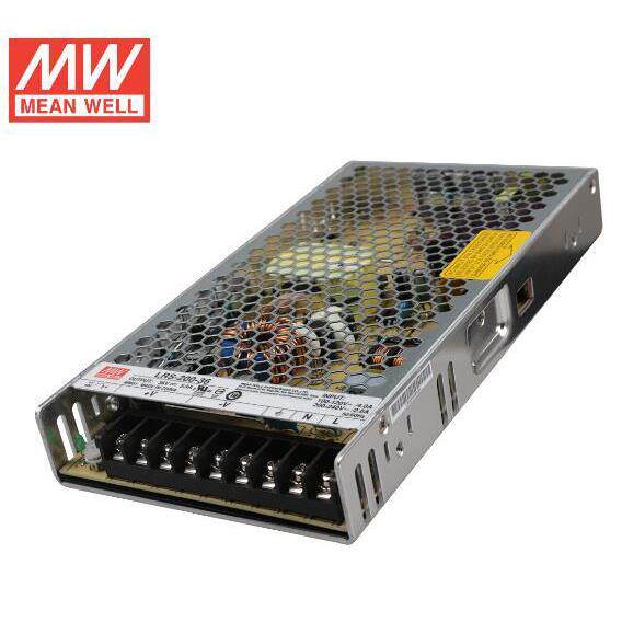 明纬开关电源 LRS-200-36变压器S驱动LED灯带监控用36V/5.9A 200W